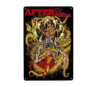CASOWAT Plaque en métal « After the Singer Burial Band » - Décoration murale pour salon, salle de bain, cuisine - 20,3 x 30,5 cm