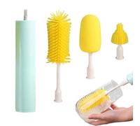 Casp Pour Bouteilles Électronique, Brosse De Lavage En Bouteille, Brosse De Nettoyage De Tasse Intelligent Forte Énergie, Conception Détachable, Début À Un Botton Pour, Tasse, Che Eli