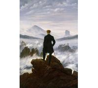 Caspar David Friedrich - The Wanderer - Poster d'art imprimé - 61 x 91,5 cm