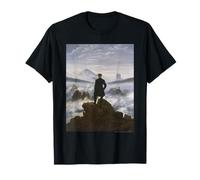 Caspar David Friedrich Wanderer Above The Sea of Fog T-Shirt