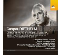 Caspar Diethelm Caspar Diethelm: Orchestral Music Volume One - Concertos (CD)