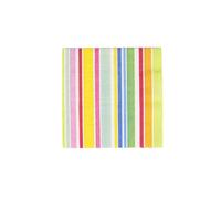 Caspari Cabana Stripe Bright Luncheon Napkins - 20 Per Package