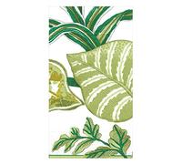 Caspari Florida Guest Towel Napkins in Ivory - 15 Per Package
