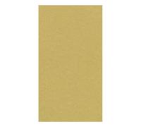 Caspari Paper Linen Solid Guest Towel Napkins in Gold - 12 Per Package (112GG)
