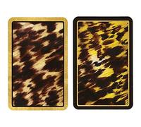 Caspari PC110 Tortoise Ensemble de Deux Cartes à Jouer Papier Multicolore 13 x 9,5 x 0,1 cm