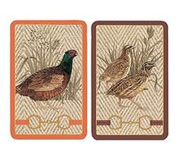 Caspari PC115J Albemarle Hall Ensemble de Deux Cartes à Jouer en Taille Jumbo Papier Multicolore 13 x 9,5 x 0,1 cm