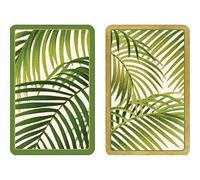 Caspari PC126J Under The Palms Ensemble de Deux Cartes à Jouer en Taille Jumbo Papier Multicolore 13 x 9,5 x 0,1 cm