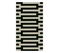 Caspari Zipper Paper Guest Towel Napkins Lot de 15 serviettes en papier Noir