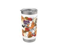 Casper Haunted Halloween All Over Print Gobelet isotherme en acier inoxydable double paroi