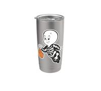 Casper Skeleton Costume Halloween Gobelet isotherme en acier inoxydable double paroi