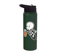 Casper Skeleton Costume Halloween Stainless Steel Insulated Water Bottle