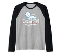 Casper Springtime Friendly Ghost Glow Manche Raglan