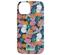 Casper The Friendly Ghost Floral Psychedelic All-Over Print Coque pour iPhone 14