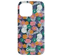 Casper The Friendly Ghost Floral Psychedelic All-Over Print Coque pour iPhone 14 Pro Max
