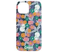 Casper The Friendly Ghost Floral Psychedelic All-Over Print Coque pour iPhone 15