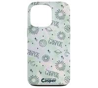 Casper The Friendly Ghost Green Cosmic All-Over Print Coque pour iPhone 13 Pro