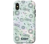 Casper The Friendly Ghost Green Cosmic All-Over Print Coque pour iPhone X/XS