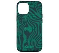 Casper The Friendly Ghost Green Psychedelic All-Over Print Coque pour iPhone 12/12 Pro