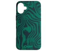 Casper The Friendly Ghost Green Psychedelic All-Over Print Coque pour iPhone 16 Plus