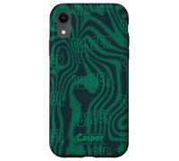 Casper The Friendly Ghost Green Psychedelic All-Over Print Coque pour iPhone XR