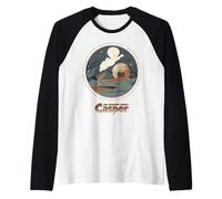 Casper The Friendly Ghost Haunted Horizon Manche Raglan