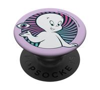 Casper The Friendly Ghost Hypnotic Spiral PopSockets PopGrip Adhésif