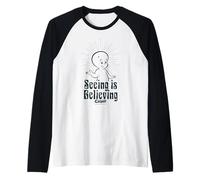 Casper The Friendly Ghost Seeing is Believing Classic Manche Raglan