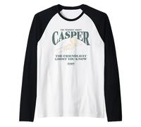 Casper The Friendly Ghost The Friendliest Ghost You Know Manche Raglan