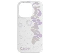 Casper The Friendly Ghost Vertical Logo Purple Tones Coque pour iPhone 14 Pro