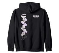Casper The Friendly Ghost Vertical Logo Purple Tones Sweat à Capuche