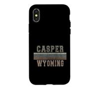 Casper Wyoming rétro Coque pour iPhone X/XS