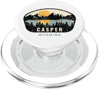 Casper Wyoming, Souvenir de Vacances WY PopSockets PopGrip pour MagSafe
