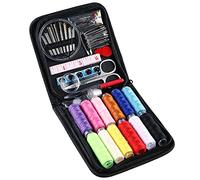 CASPLUS Petit kit de couture de voyage 82 pièces avec étui à fermeture éclair, pour la maison, les voyages, les urgences, les adultes et les débutants