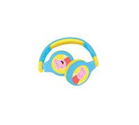 Casque 2 En 1 Peppa Pig Bluetooth Et Filaire Confortable Et Pliable Avec Limitation De Son Bleu TU