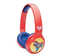 Casque 2 en 1 superman bluetooth et filaire avec limitation de son multicolore TU