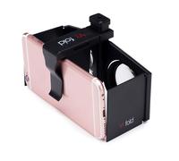 Casque 3D : boîtier compact de réalité virtuelle, cadre rembourré doux, réglage facile de l'objectif | Mini lunettes pour smartphone pour regarder des vidéos, jeux, apprentissage, divertissement