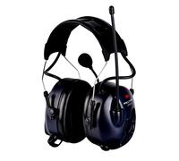 3M PELTOR LiteCom Casque Sans fil Arceau Noir, Bleu