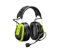 Casque 3M PELTOR WS ALERT X+, 30 dB, technologie Bluetooth MultiPoint, serre-tête, compatible avec les applications mobiles, jaune vif, MRX21A3WS7 x1 morceau