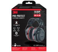 3M™ Pro-Protect casque anti-bruit 90545E, Bluetooth®, SNR 30 dB, noir