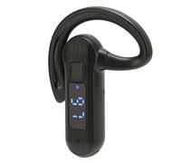 Casque à Conduction Osseuse à Oreille Unique Bluetooth 5.2, écouteurs sans Fil à Oreille Ouverte étanches avec Microphone à Affichage de Puissance LED, Charge de Type C, pour la Conduite Sportive Prof