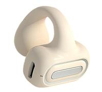Casque à conduction osseuse - Écouteurs sans fil à clip ouverts, innovants et confortables | Écouteurs sans fil 5.3, 12 heures de plaisir musical, design ouvert pour plus de confort et de sécurité