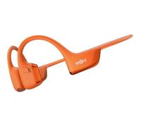 SHOKZ Casque à Conduction Osseuse OpenRun Pro 2, Écouteurs sans Fil Bluetooth 5.3, Microphones Réducteurs de Bruit, Étanchéité IP55, 12h d'Autonomie, Charge Rapide USB-C, Orange