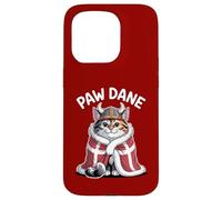 Casque à Cornes pour Chat Viking - Paw Dane Denmark Pride Coque pour iPhone 15 Pro