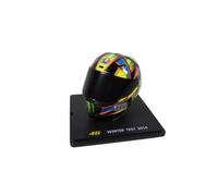 - Casque à l'échelle 1/5 de Valentino Rossi Moto GP Winter Test Saison 2014 Compatible avec Yamaha YZR-M1 - CR042