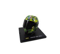 - Casque à l'échelle 1/5 de Valentino Rossi Moto GP Winter Test Saison 2015 Compatible avec Yamaha YZR-M1 - CR043