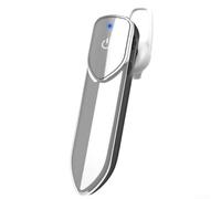 Casque à oreille unique 30 heures de lecture pour batterie (argent)