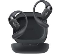 SHOKZ OpenFit 2 Casque à Oreilles Libres, écouteurs Bluetooth sans Fil avec Micro, écouteurs avec Crochet d'oreille et 48 Heures de Lecture, Charge Rapide, résistance IP55, Sac de Transport, Noir