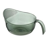 Casque à riz 9x5bpa Plastique sans trous fins multifonctionnelles pour les fruits légumes verts, tamis de riz