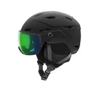 Casque à visière Smith Survey (Matte Black Chromapop Everyday Green Mirror) 51