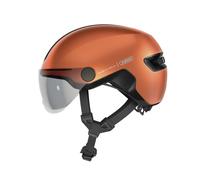 Casque Abus HUD-Y ACE tendance à visière pour vélo ( Orange / M )